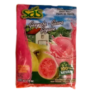 SAS Frozen Guayaba Pulp 397 g - Pulpa de Fruta