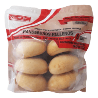6 Un x Pan Pa' Ya Stuffed Pandebonos With Guava - Pandebonos Rellenos de Bocadillo