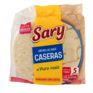 5 Un x Sary Homemade Corn Arepas - Arepas de Maiz Caseras