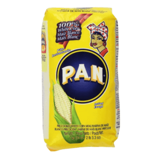 Pan White Corn Flour - Harina PAN de Maiz Blanco (1Kg)