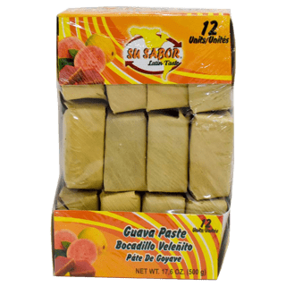 12 Un x Su Sabor Guava Paste - Bocadillo Veleñito (500g)