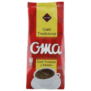 Oma Roasted And Ground Coffee - Cafe Oma Tostado y Molido (425g)