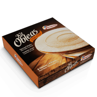 OBLEAS -El Paraguitas Spread Wafer with Milk Caramel - Obleas Con Arequipe 8 Un 150g
