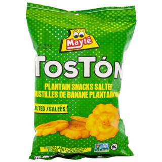 Mayte Toston Plantain Snacks Salted - Tostones Con Sal (3.5oz)