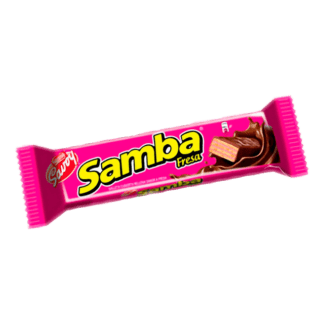 Samba Strawberry Flavored Cookies - Galletas De Fresa