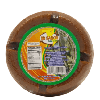 Su Sabor Brown Sugar Cane - Panela Prepartida Redonda (454 g)