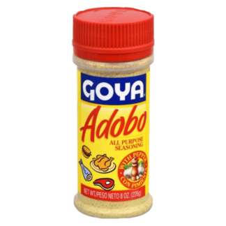 Goya Adobo All Purpose Pepper Seasoning - Sazonador Todo Proposito Con Pimienta (227g)