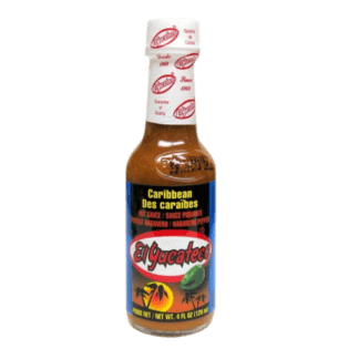 El Yucateco Caribbean Hot Sauce - Salsa Picante Caribeña (120ml)