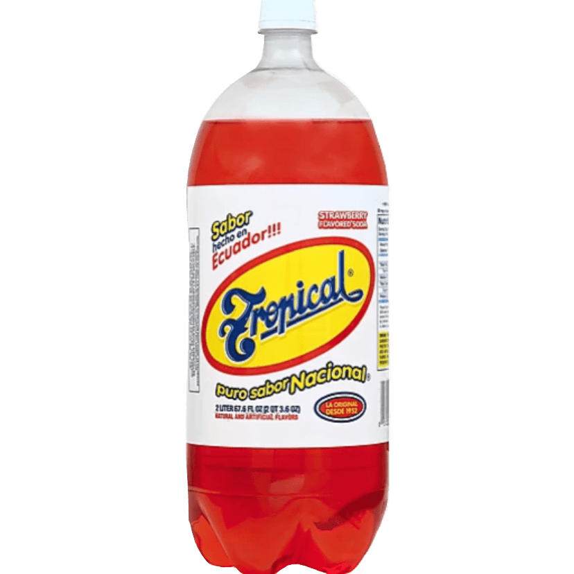 Tropical Fresa Strawberry Flavored Soda (2.0L)