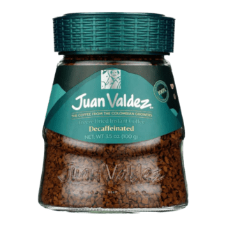 Juan Valdez Instant Decaffeinated Coffee - Cafe Descafeinado Instantaneo (100g)
