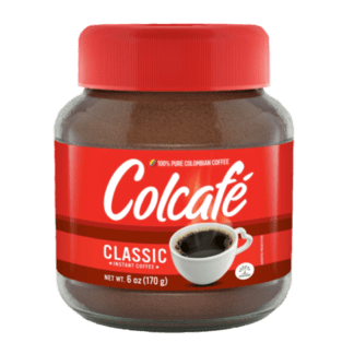 Colcafe Classic Instant Coffee - Cafe Instantaneo en Polvo (170 g)