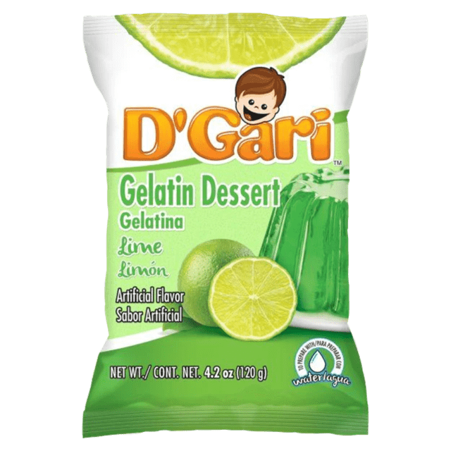 D'Gari Lemon Gelatin Dessert - Gelatina De Limon