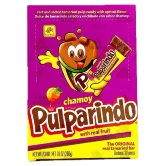 Pulparindo Hot And Salted Tamarind Pulp Candy With Chamoy Flavor - Dulce Picante y Salado De Pulpa De Tamarindo Con Sabor A Chamoy