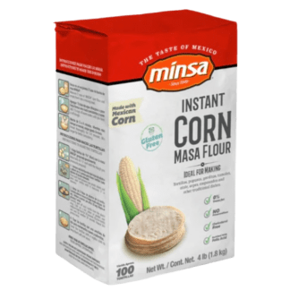 Minsa White Corn Masa Flour - Harina De Maiz Blanco (4Lb)