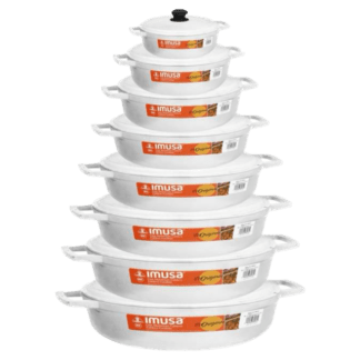 IMUSA Cauldron Natural Dutch Oven Pot  - Caldero Natural