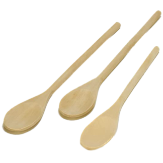 IMUSA  Set wood  spoon x 3pc - Juego Cucharas De Madera 3 Pc