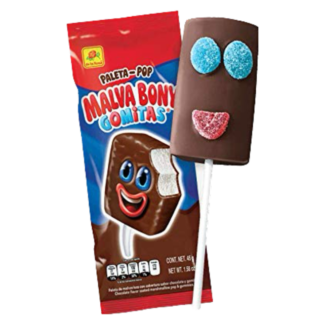 De La Rosa Malva Bony Pop - Paleta Gomitas (45g)