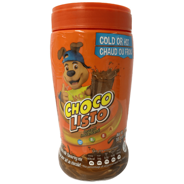 Choco Listo Instant Chocolate Milk Mix - Polvo Instantáneo Para Leche De Chocolate (300g)