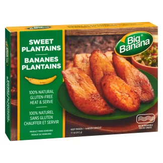 Big Banana Frozen Sweet Plantain Slices - Maduritos Fritos Congelados (312g)