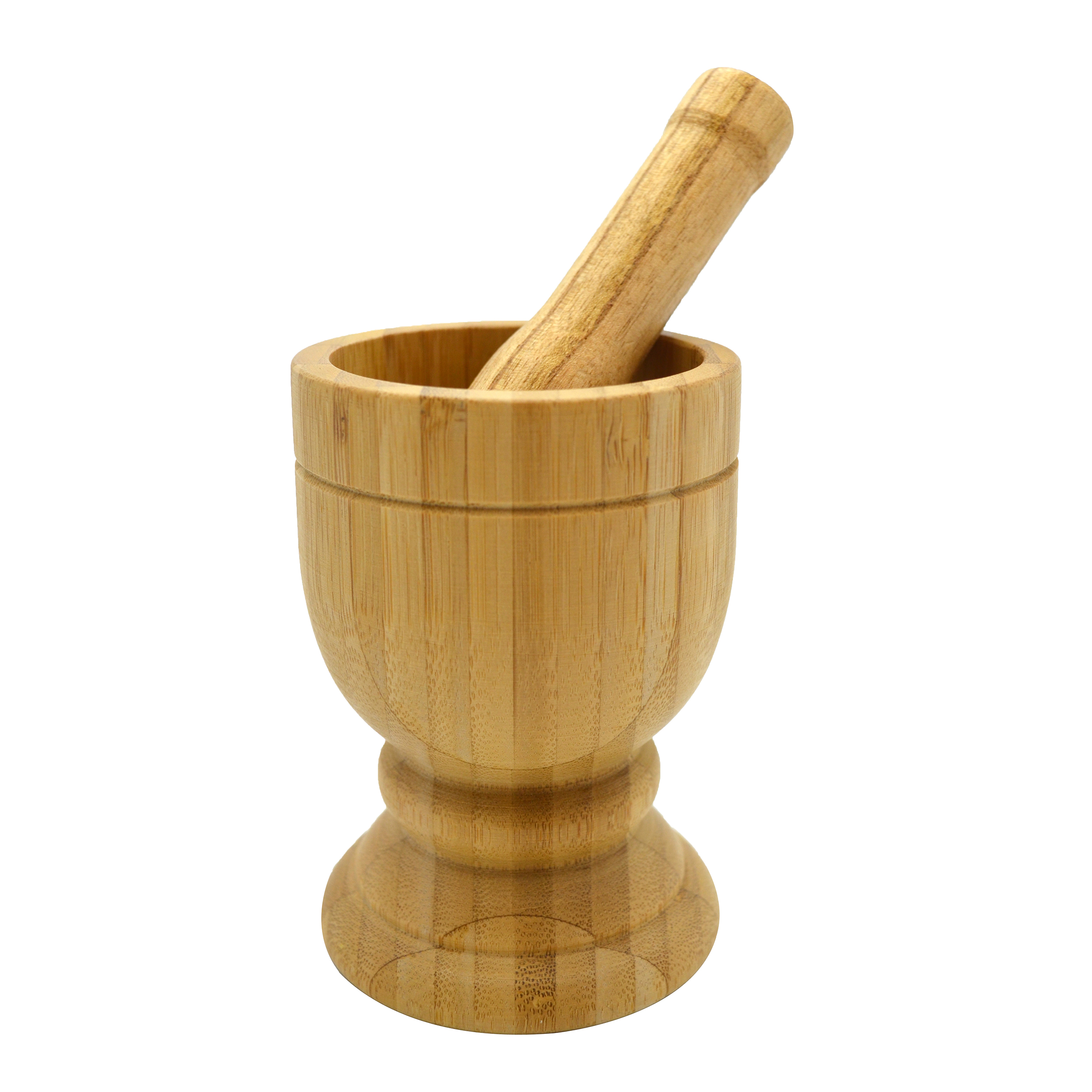 Imusa Wood Mortar and Pestle - Mortero Pequeño