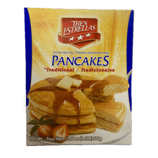 Tres Estrellas Pancake Mix - Mezcla Para Panqueques (500g)