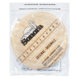 12 Un x Sonora Flour Tortillas - Tortillas de Harina (8")