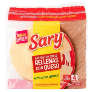4 Un x Sary Arepas With Cheese Stuffed With Cheese - Arepas Con Queso Rellenas Con Queso