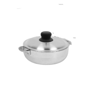 IMUSA Polished  Aluminum Caldero 6.9 Quart -30 cm Cazuela Rice