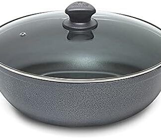 Imusa Black Dutch Oven Pot - Olla Holandésa Negra (24cm/3.9Qt)