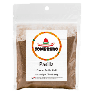 Sombrero Dried Pasilla Chili Powder - Chile Pasilla En Polvo (80g)