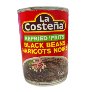 La Costeña Refried Black Beans - Frijoles Negros Refritos (546mL)