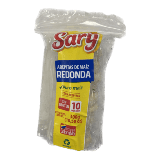 Sary Corn Arepitas - Arepitas de Maiz Redondas 300g