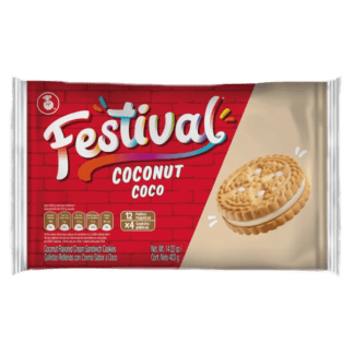 Festival Coconut Cookies - Galletas De Coco (415g)