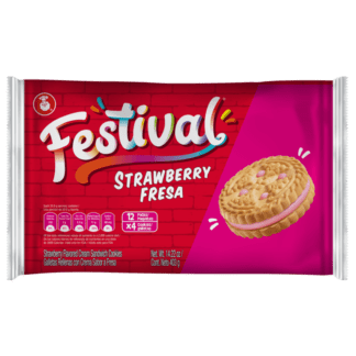 Festival Strawberry Cookies - Galletas De Fresa (415g)