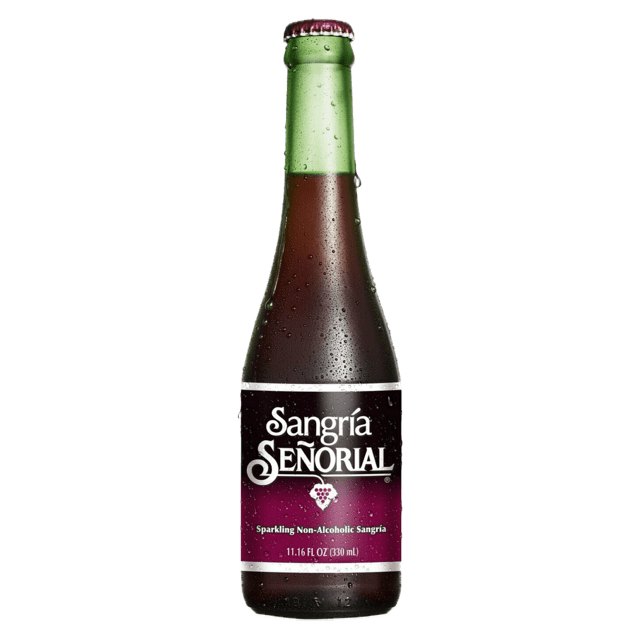 Señorial Sparkling Non-Alcoholic Sangría - Sangría Espumosa Sin Alcohol (330mL)