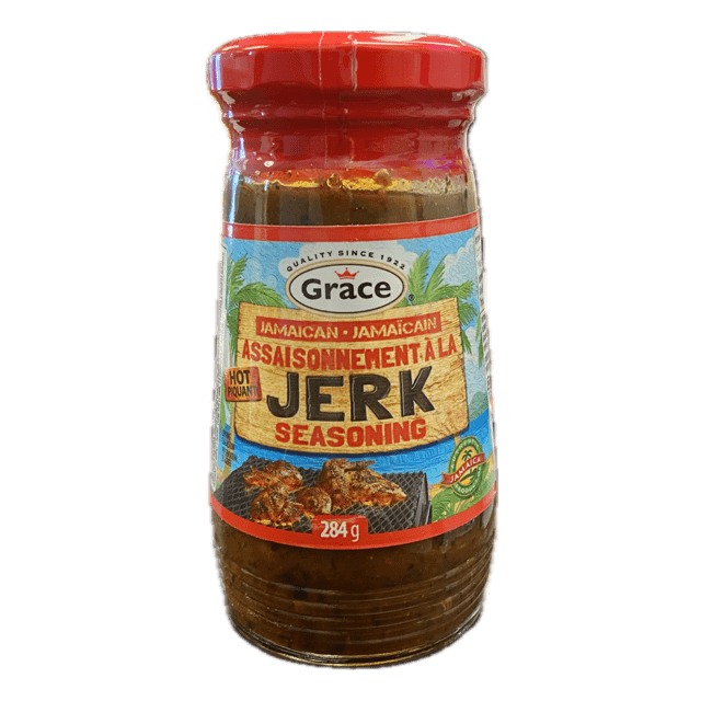 Grace Jamaican Jerk Seasoning Hot - Condimento Jamaicano Picante (284g)