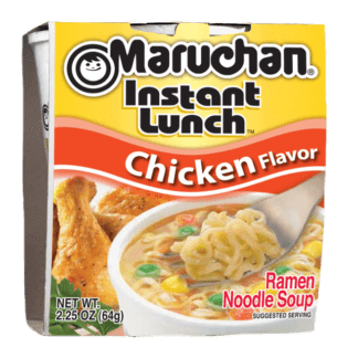 Maruchan Instant Lunch Chicken Flavor - Sopa Instántanea Con Sabor De Pollo (64g)