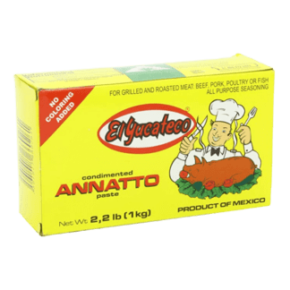 El Yucateco Annatto Achiote Condimented Paste - Pasta Condimentada De Achiote (1 kg)