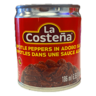 La Costeña Chipotle Peppers In Adobo Sauce - Chiles Chipotles En Salsa Adobo (186mL)