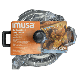 Imusa Hard Anodized 2.5Qt Handi with Lid – Cacerola Anonizada Dura de 2.5Qt con Tapa - Image 4