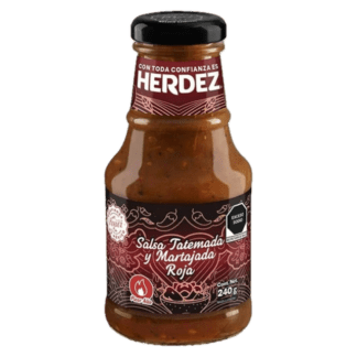 Herdez Roasted And Mashed Red Sauce - Salsa Tatemada y Martajada Roja (240g)