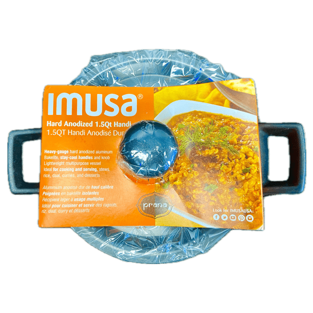 Imusa Hard Anodized 1.5Qt Handi with Lid - Cacerola Anonizada Dura de 1.5Qt con Tapa - Image 3