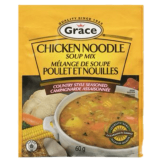 Grace Chicken Noodle Dry Soup Mix - Mezcla de Sopa Seca de Pollo con Fideos (60g)
