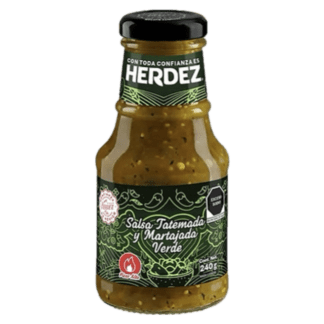 Herdez Roasted And Mashed Green Sauce - Salsa Tatemada y Martajada Verde (240g)