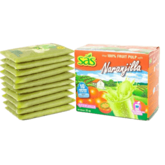 10 Un x SAS Lulo Fruit Pulp - Pulpa De Lulo