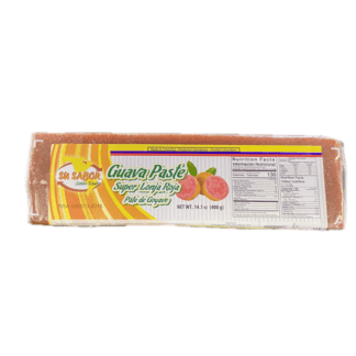 Su Sabor Guava Paste - Bocadillo De Guayaba Mega Lonja (400g)