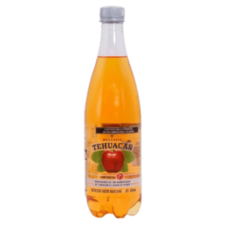 Tehuacan Apple Beverage - Refresco De Manzana (600mL)