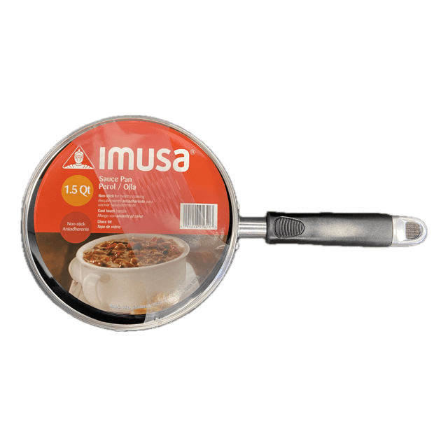 Imusa Non-Stick Sauce Pan 1.5Qt - Olla Antiadherente 1.5Qt - Image 2