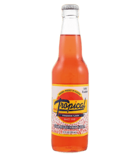 Tropical Strawberry Flavored Soda - Gaseosa Sabor de Fresa (355mL)