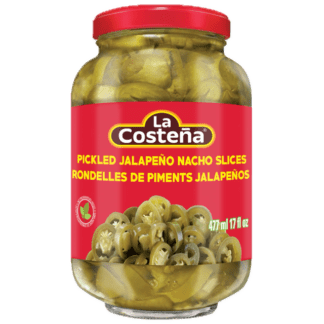 La Costeña Pickled Jalapeño Nacho Slices – Rebanadas De Jalapeño (477mL)